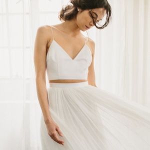 Evette Crop Top by Alexandra Grecco